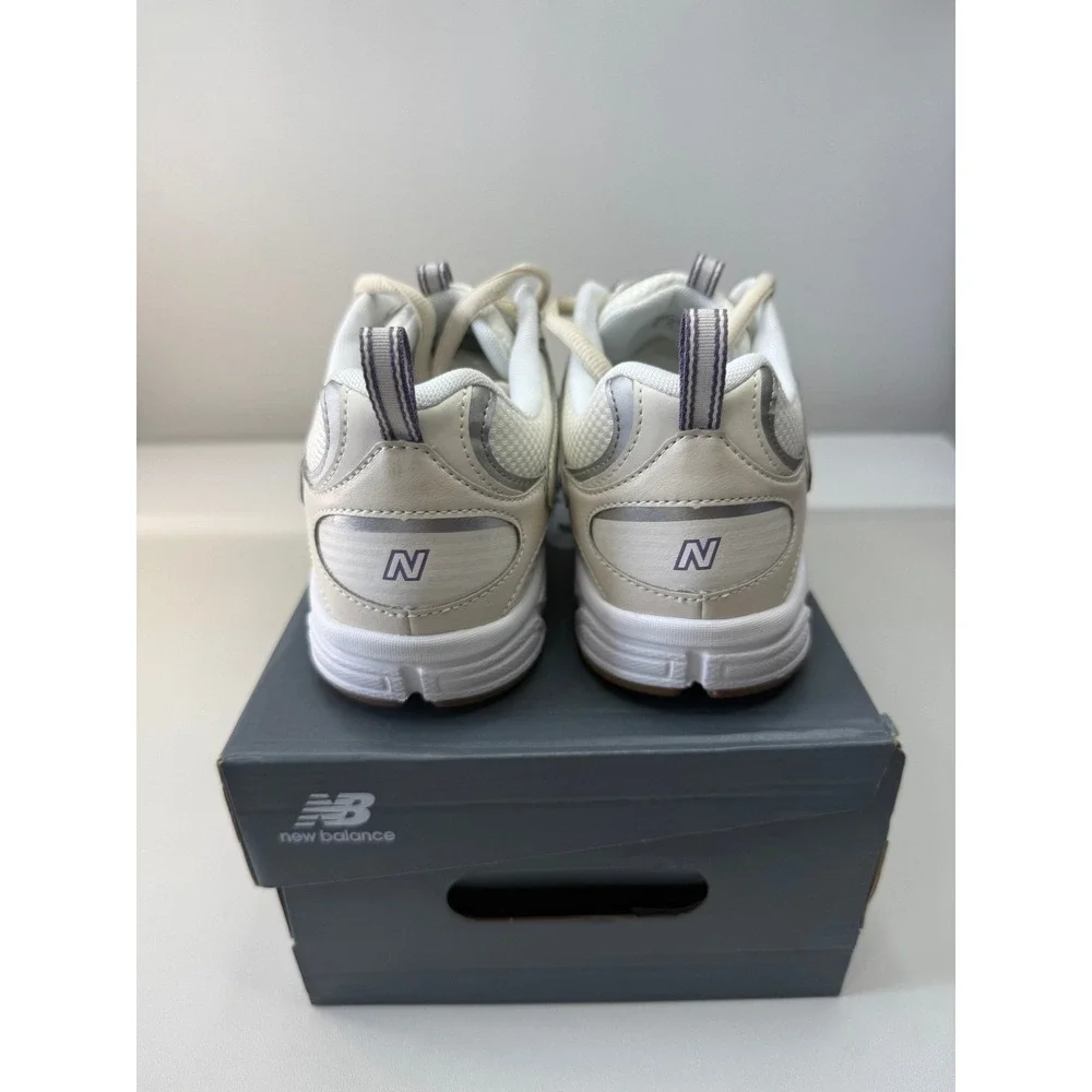 New Balance 408 Beige White Lilac Sneakers U4084OJ Mens 8.5 Womens 10 NEW